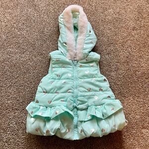 Little Me Baby Girls Waterproof Vest - Size 18 Months